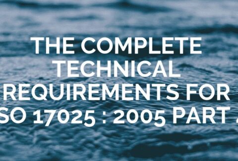 ISO 17025 2005 technical requirements