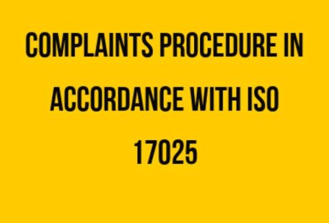 Klagomålsförfarande ISO 17025