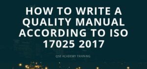 Quality Manual ISO 17025
