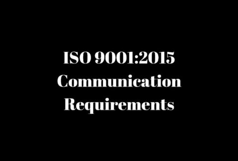 ISO 9001 Communication