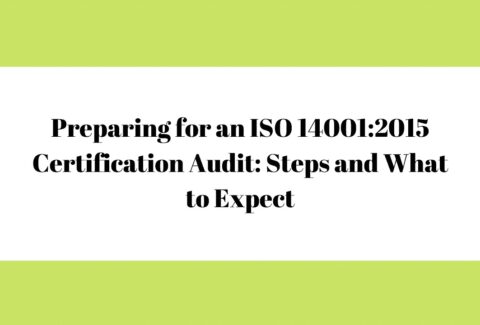 Preparing for an ISO 140012015 Certification Audit Steps and What to Expect