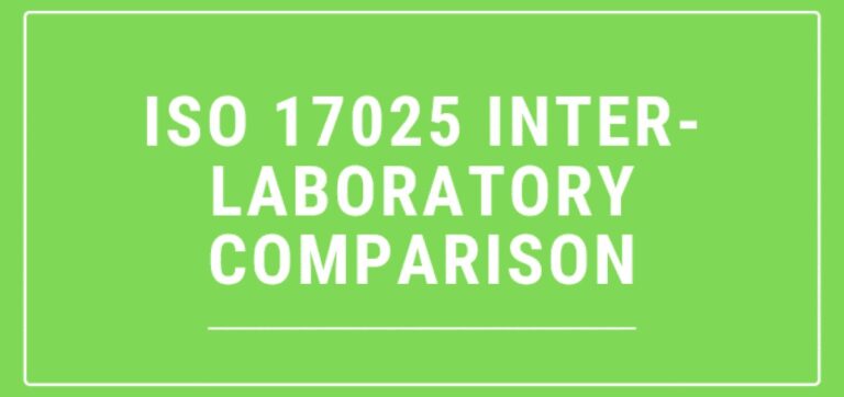 ISO 17025 Interlaboratory Comparison