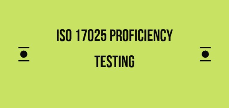 ISO 17025 Proficiency Testing