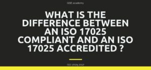 What is the difference between an ISO 17025 Compliant and an ISO 17025 Accredited
