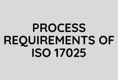 Process Requirements of ISO 17025