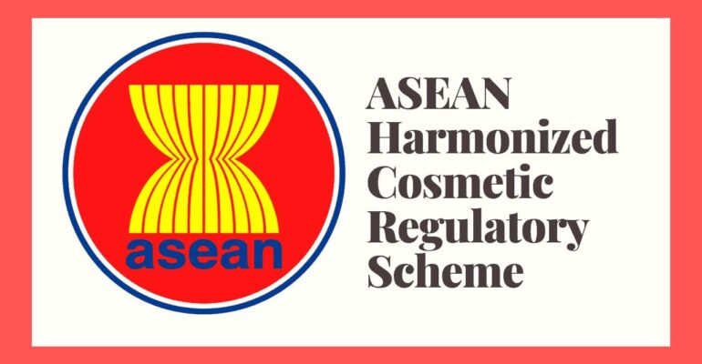 Esquema de Regulamentação Cosmética Harmonizada ASEAN