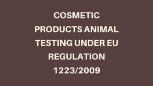 animal testing regulations