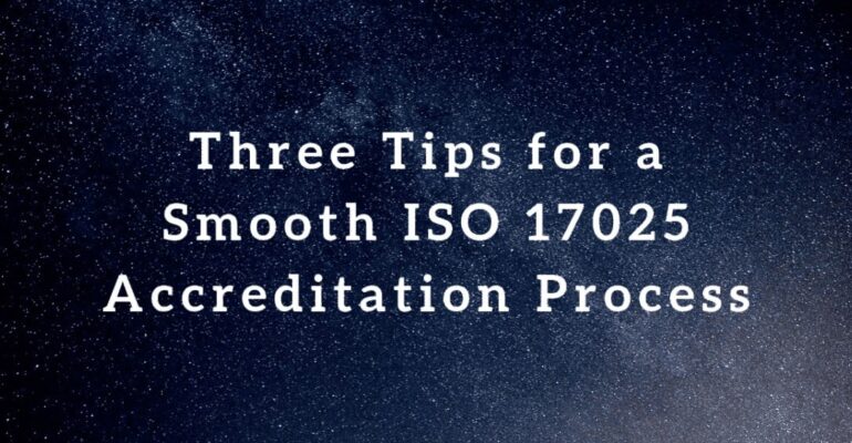 ISO 17025 Accreditation