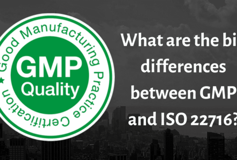 What are the big differences between GMP and ISO 22716