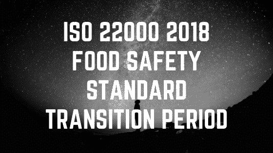 ISO 22000 Transición