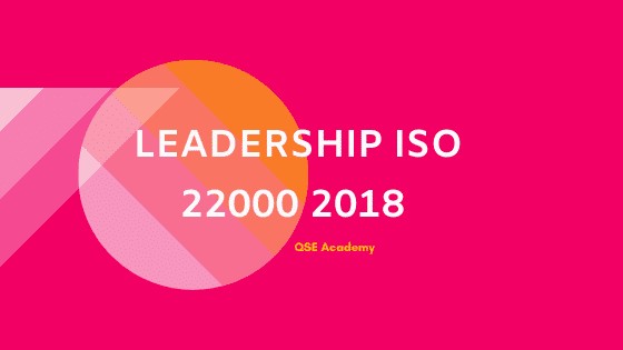 LIDERAZGO ISO 22000 2018.