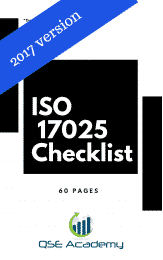 ¿Lista de control ISO/IEC 17025?