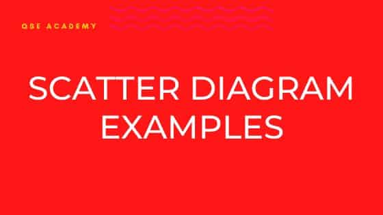 Scatter Diagram examples