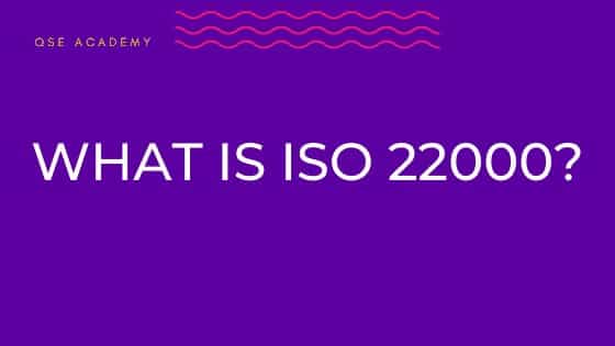 O que é a ISO 22000?