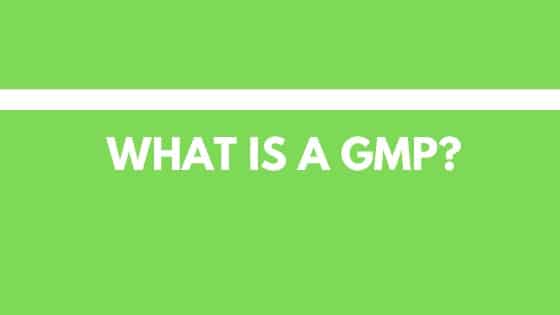 Che cosa sono le GMP?