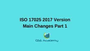 ISO 17025 2017 Main changes in the new revision