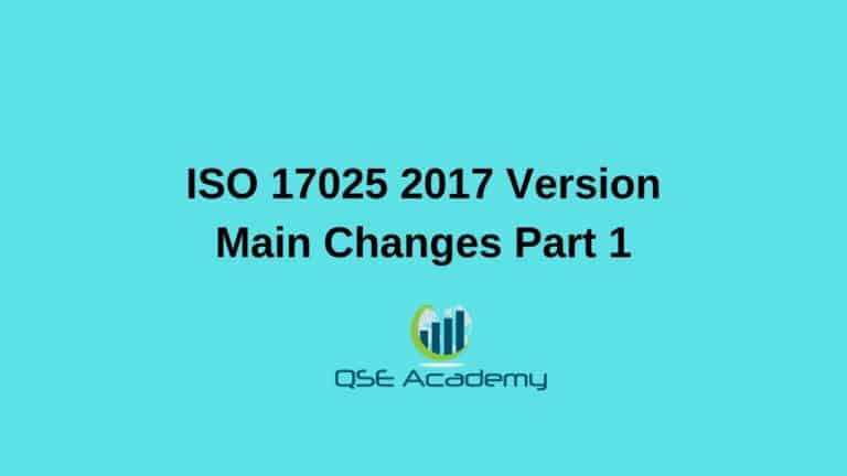 ISO/IEC 17025 2017 Main changes in the new revision
