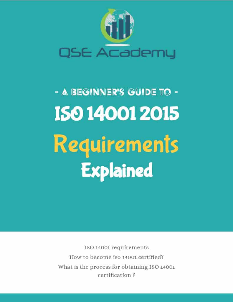 ISO 14001 2015年版要求事項の説明