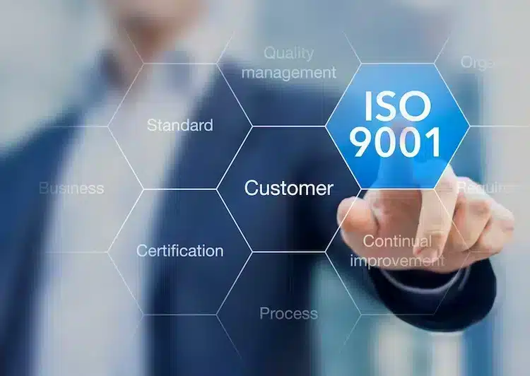 What is the meaning of ISO 9001?