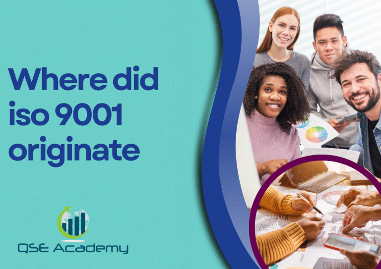 Where did iso 9001 originate