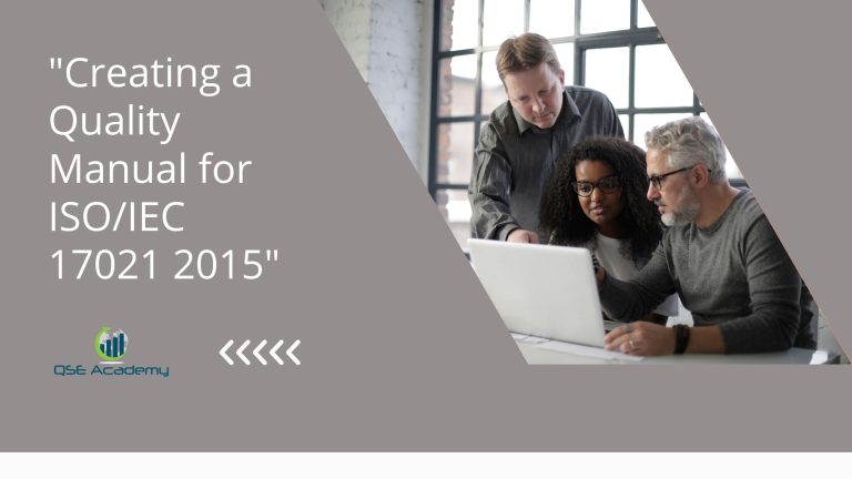 Quality Manual for ISO/IEC 17021 2015