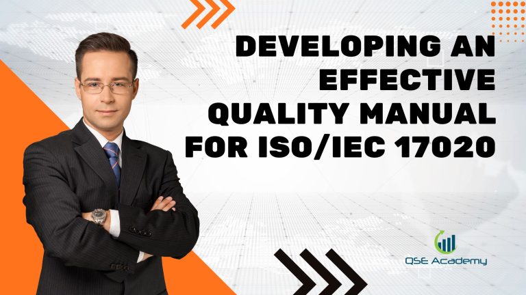 Quality Manual for ISO/IEC 17020:2012 (Legacy Edition)