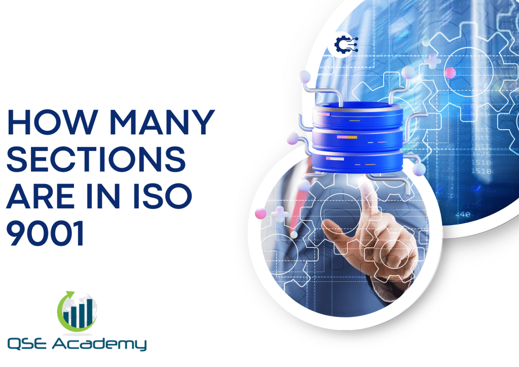 How many sections are in iso 9001?