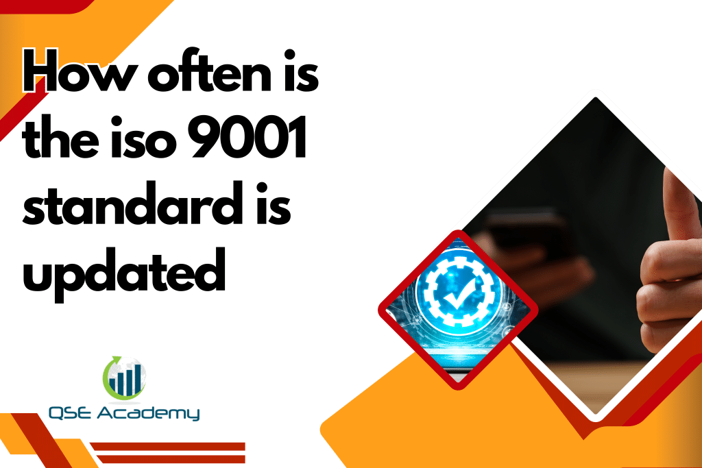 Iso 9001 standard is updated