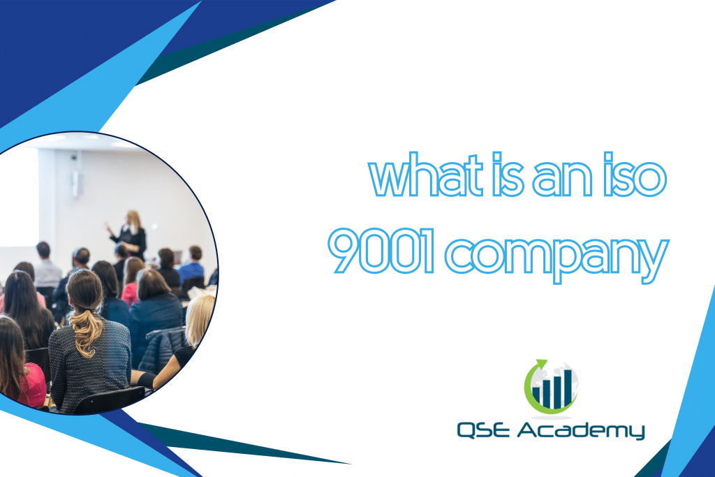 what is an iso 9001 company