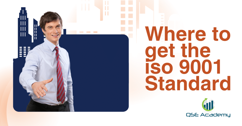 Where to get the iso 9001 Standard