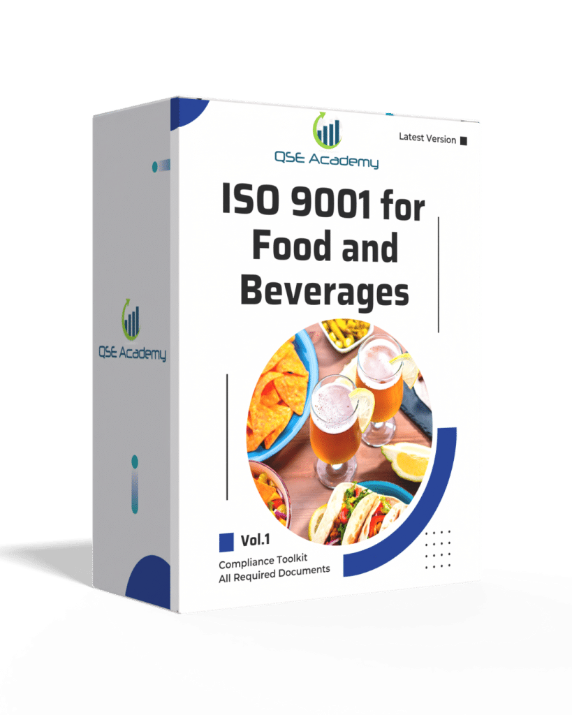 ISO 9001 For Food and Beverages businesses​