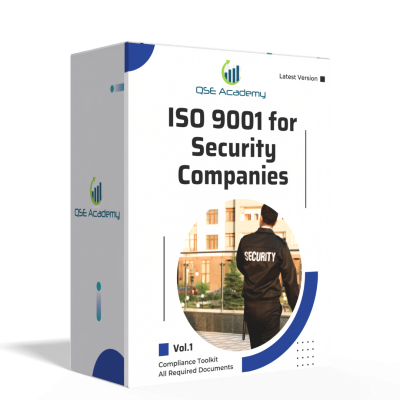 ISO 9001 For Security Companies​