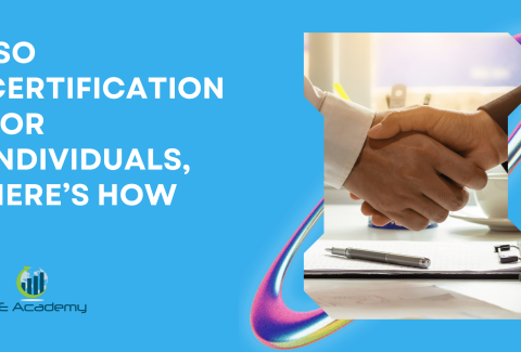 ISO certification for individuals, Here’s How