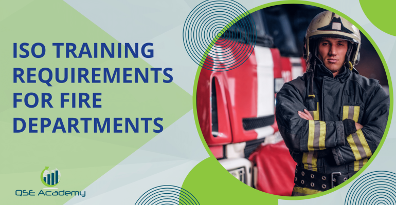 ISO training requirements for fire departments
