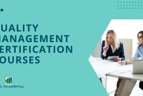 Quality management certification courses
