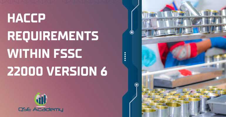 HACCP Requirements within FSSC 22000 Version 6