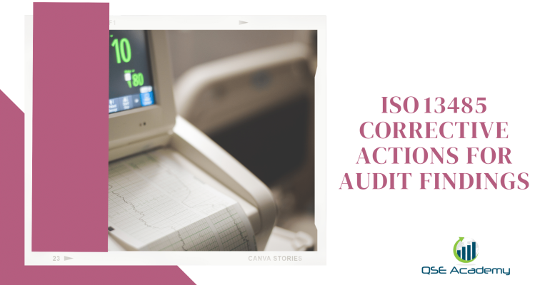 ISO 13485 Corrective Actions for Audit Findings