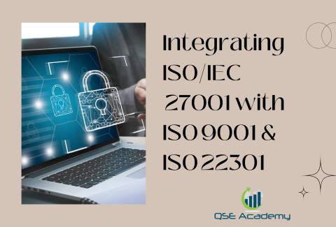 Integrating ISOIEC 27001 with ISO 9001 & ISO 22301