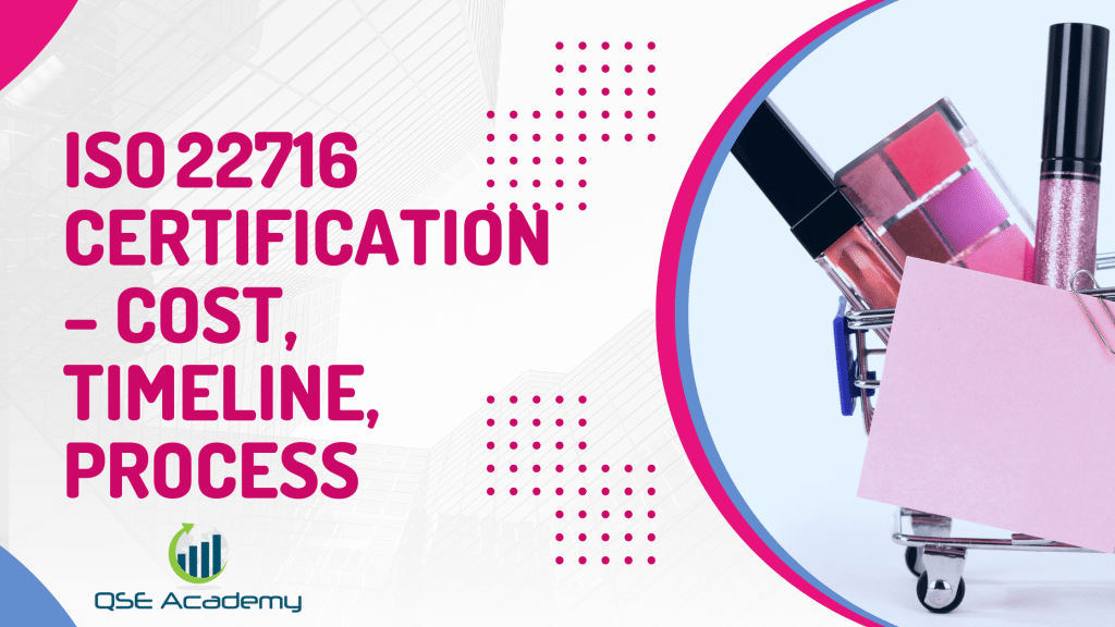 ISO 22716 Certification: Cost & Timeline
