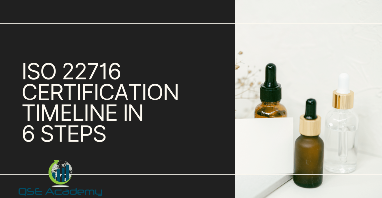 ISO 22716 Certification Timeline in 6 Steps