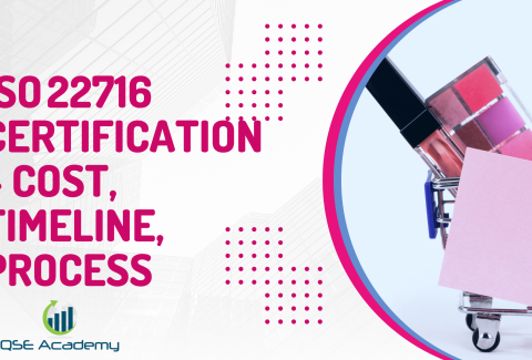 ISO 22716 Certification – Cost, Timeline, Process