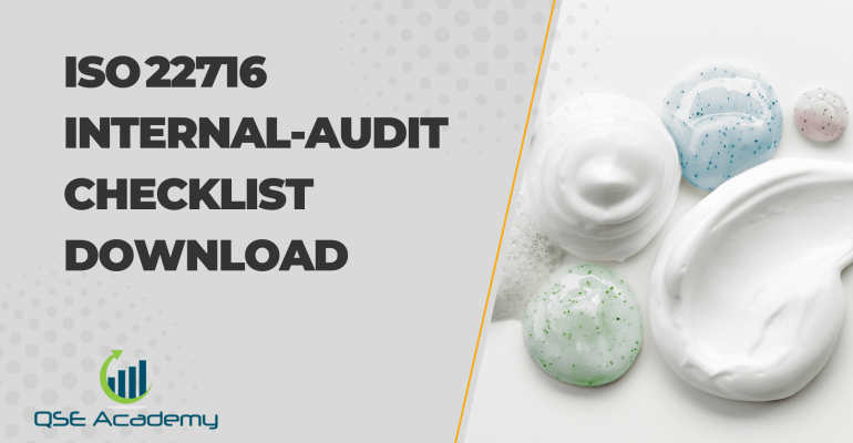 ISO 22716 Internal‑Audit Checklist Download