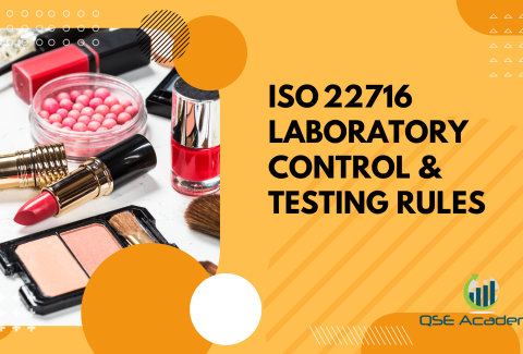 ISO 22716 Laboratory Control & Testing Rules