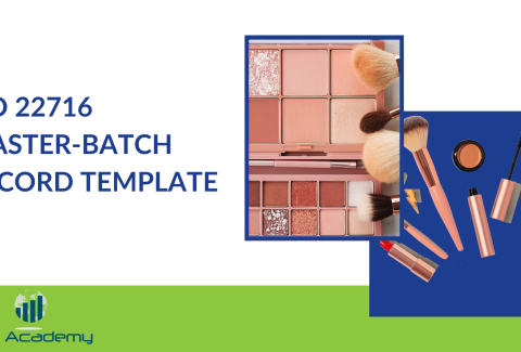 ISO 22716 Master‑Batch Record Template