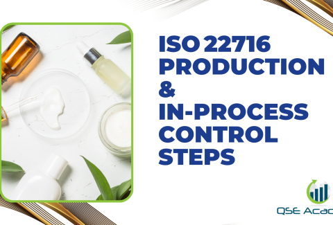 ISO 22716 Production & In‑Process Control Steps