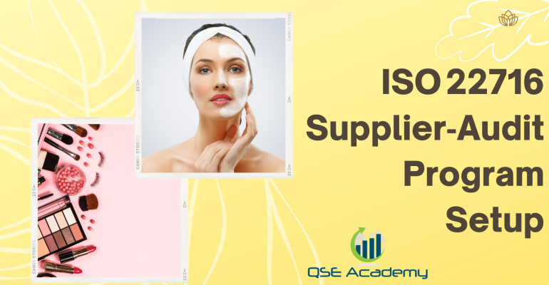ISO 22716 Supplier‑Audit Program Setup