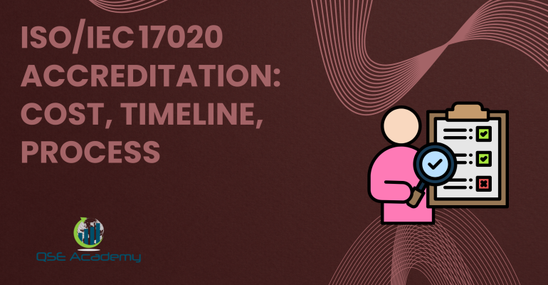 ISOIEC 17020 Accreditation Cost, Timeline, Process