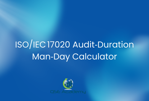 ISOIEC 17020 Audit‑Duration Man‑Day Calculator