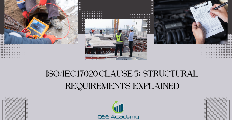 ISOIEC 17020 Clause 5 Structural Requirements Explained