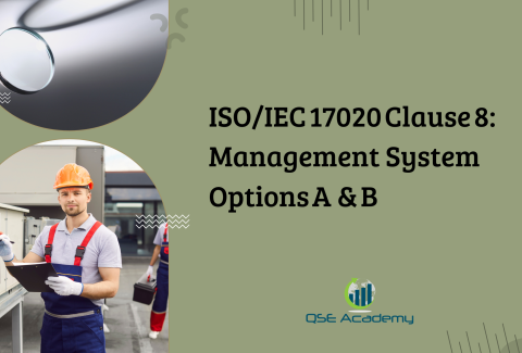 ISOIEC 17020 Clause 8 Management System Options A & B